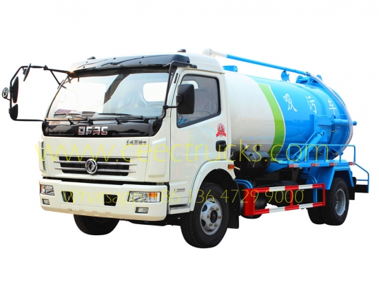 Dongfeng 8,000L Cesspool suction truck – CEEC Trucks