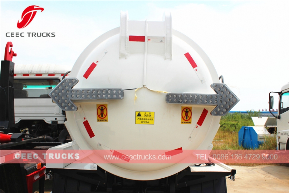 ISUZU 4.000L Küchenmülltankwagen