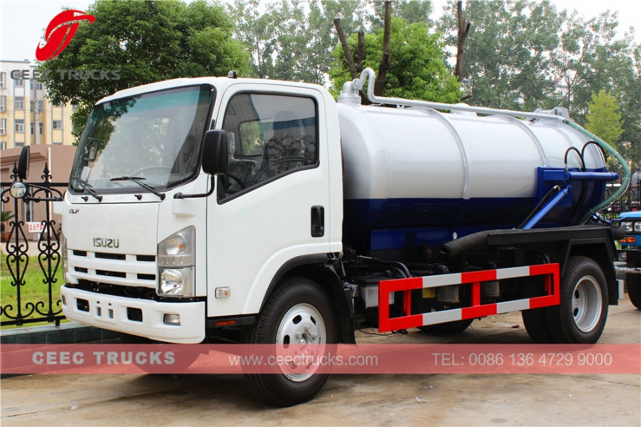 ISUZU 8.000L Cesspit-Entleerwagen