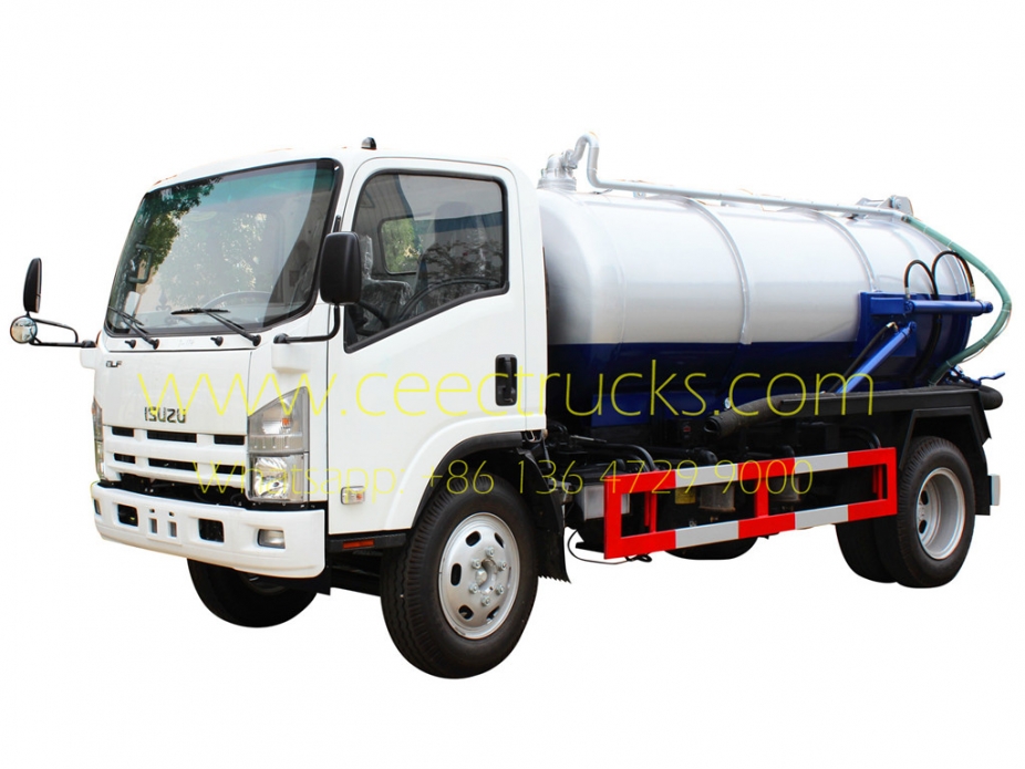 ISUZU 8.000L Cesspit-Entleerwagen