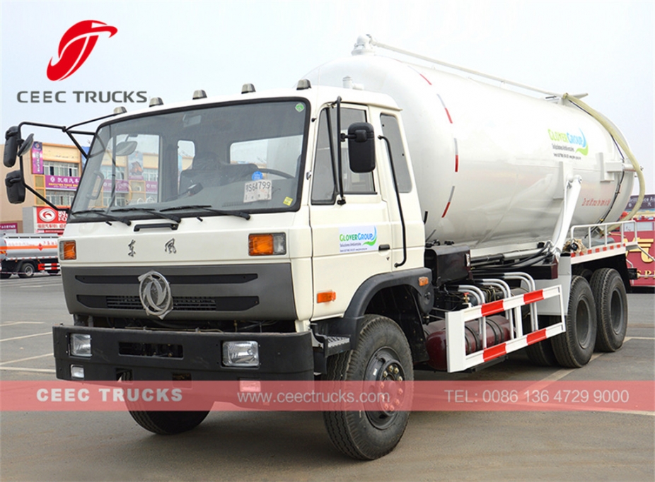 Dongfeng 16CBM Abwassersaugtankwagen