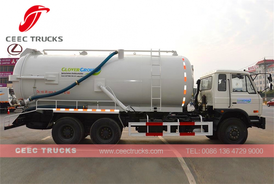 Dongfeng 16CBM Abwassersaugtankwagen