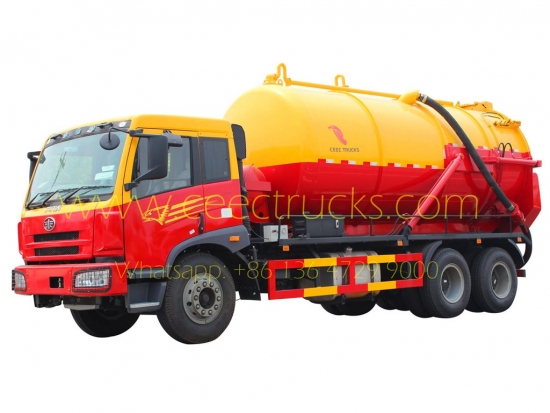 FAW 18CBM cesspit emptier tanker truck – CEEC Trucks