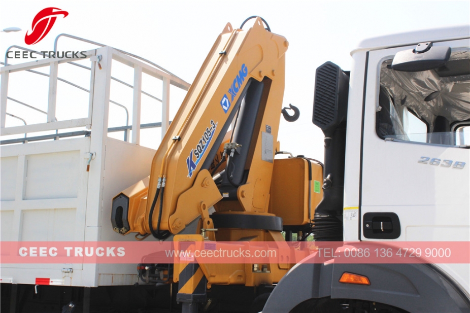 beiben 5 Tons knuckle crane mounted trucks for sale