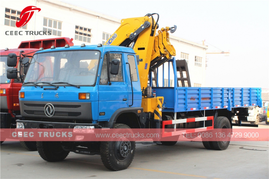 DONGFENG 10 Tons knuckle crane trucks