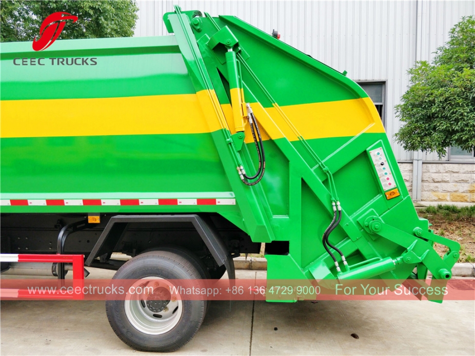 HOWO 8cbm RHD-Verdichter-LKW