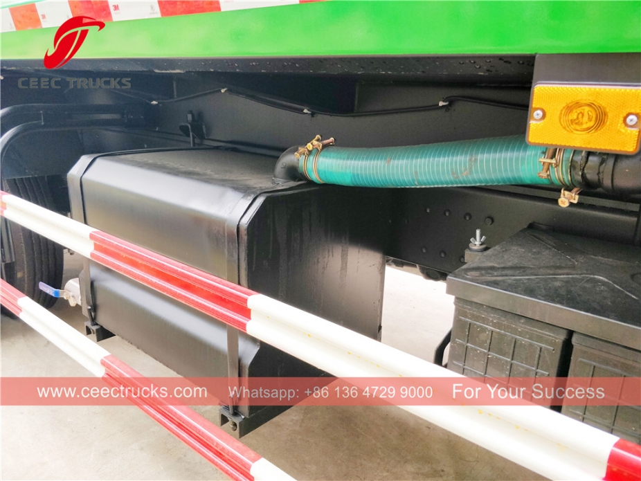 HOWO 8cbm RHD-Verdichter-LKW