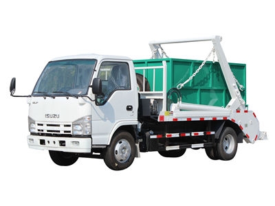 ISUZU 4CBM Swing Arm Garbage Truck – CEEC Trucks