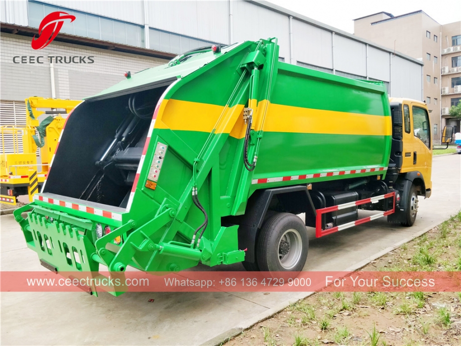 HOWO 8cbm RHD-Verdichter-LKW