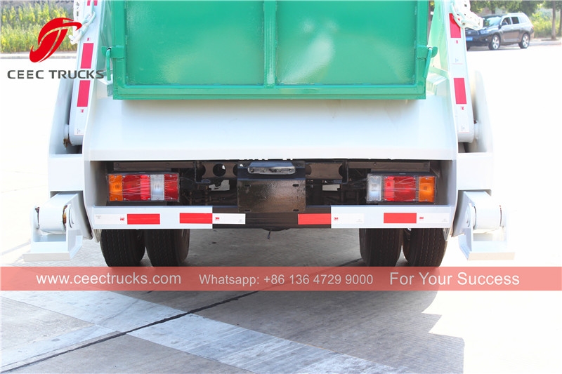 ISUZU 6cbm skip refuse garbage truck