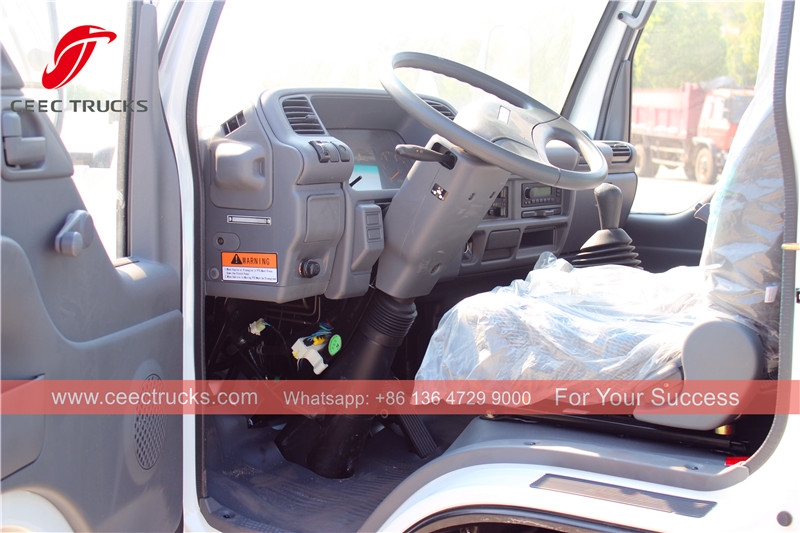 ISUZU 6cbm skip refuse garbage truck