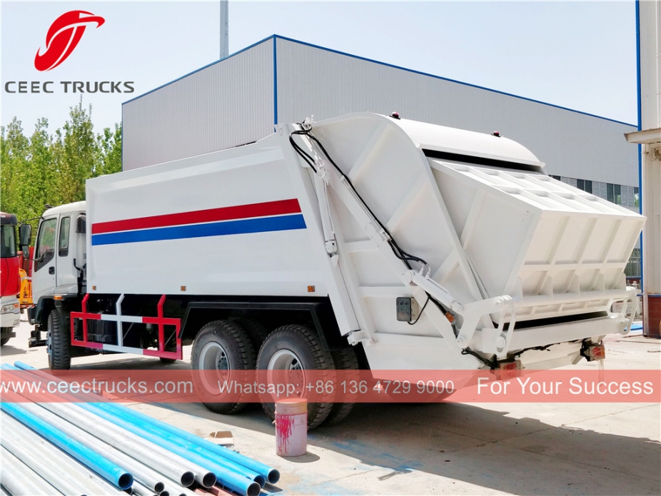 ISUZU 20cbm garbage compactor truck