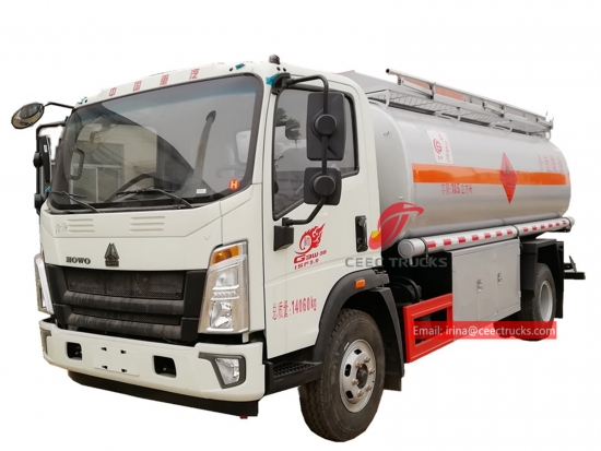 10.5CBM HOWO Fuel Tanker – CEEC Trucks