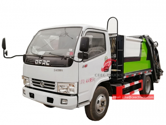 3CBM Garbage compactor truck DONGFENG – CEEC Trucks