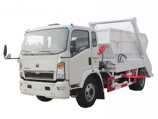 8CBM Skip Lift Garbage Truck HOWO – CEEC Trucks