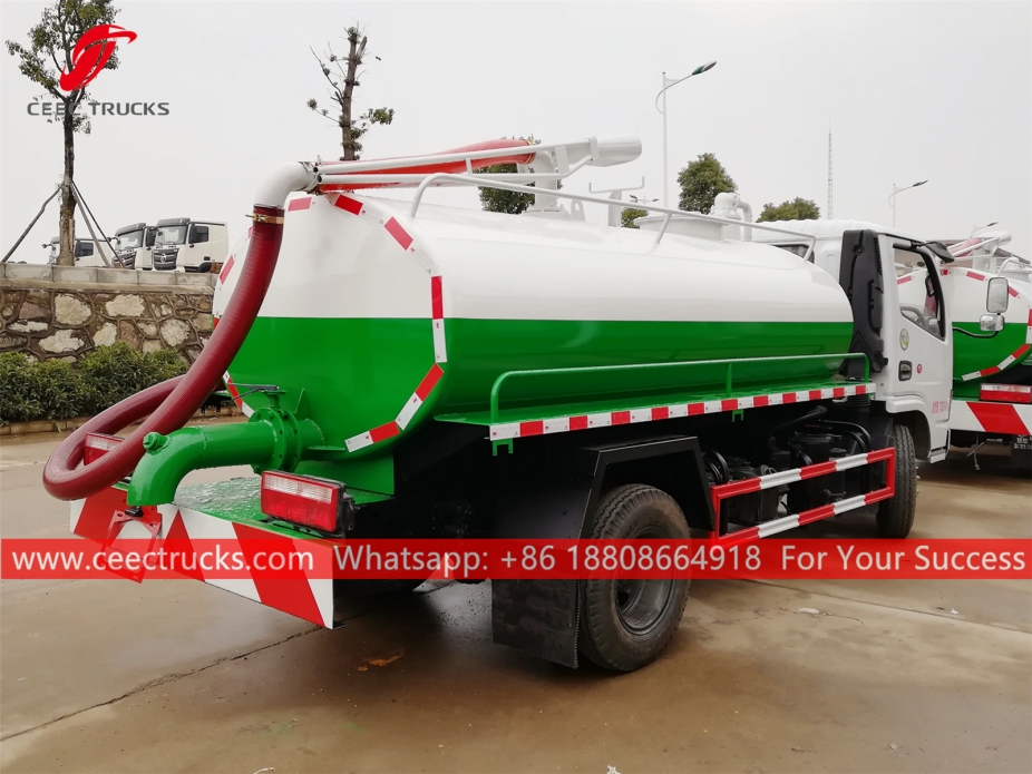 4.000 Liter Saugtanker DongFeng