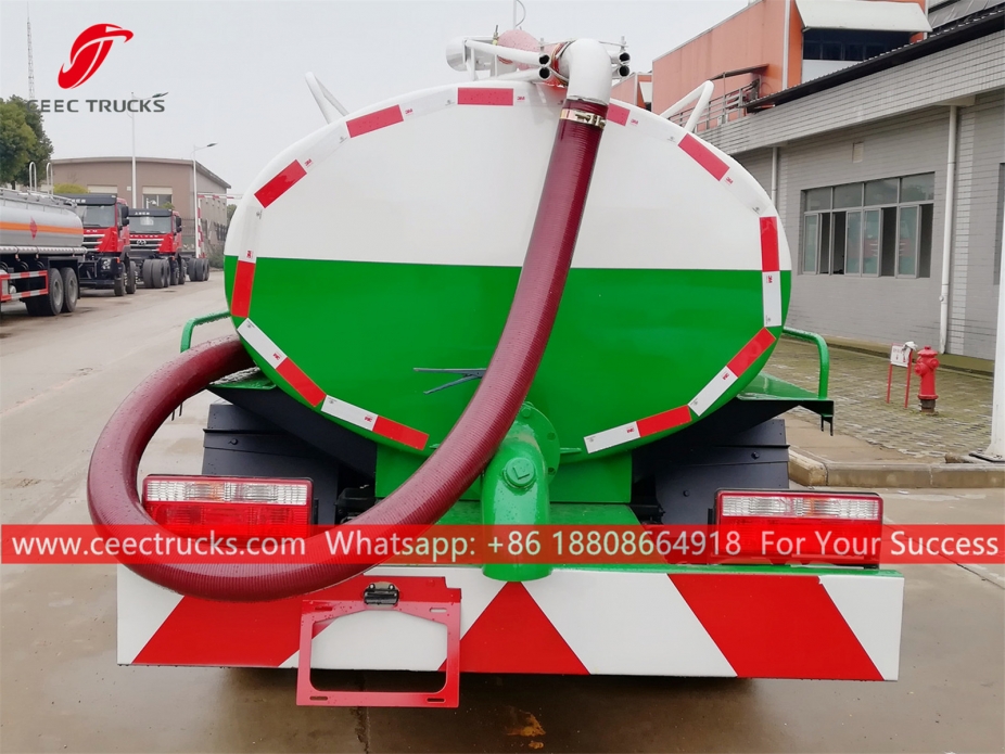 4.000 Liter Saugtanker DongFeng