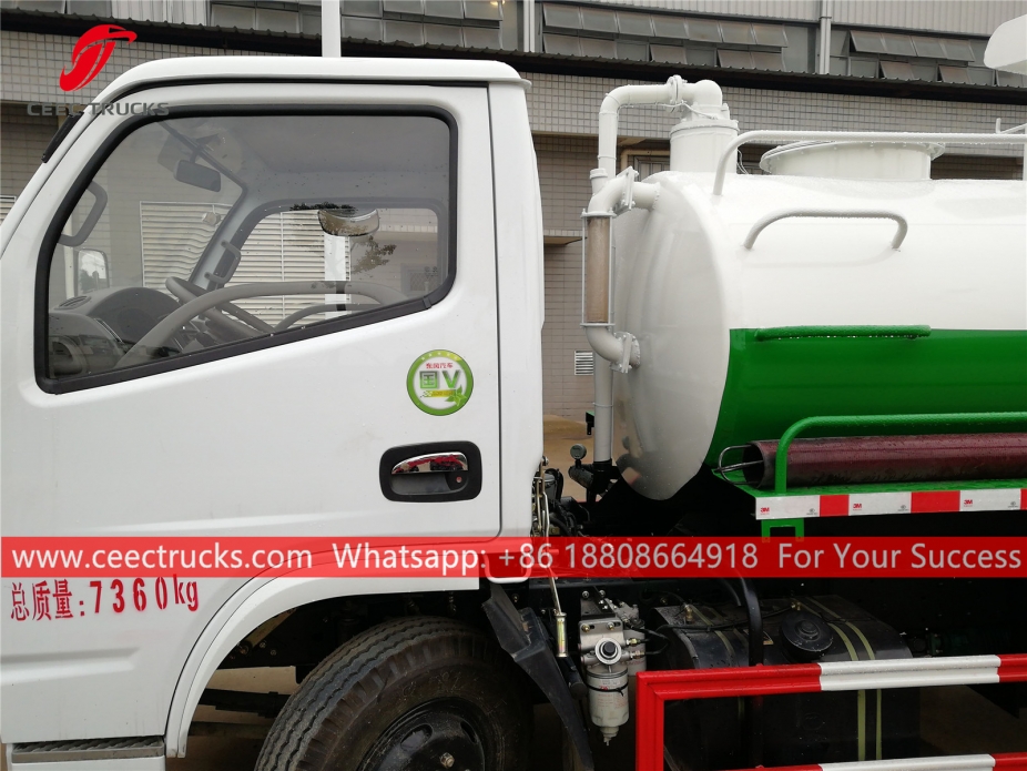 4.000 Liter Saugtanker DongFeng