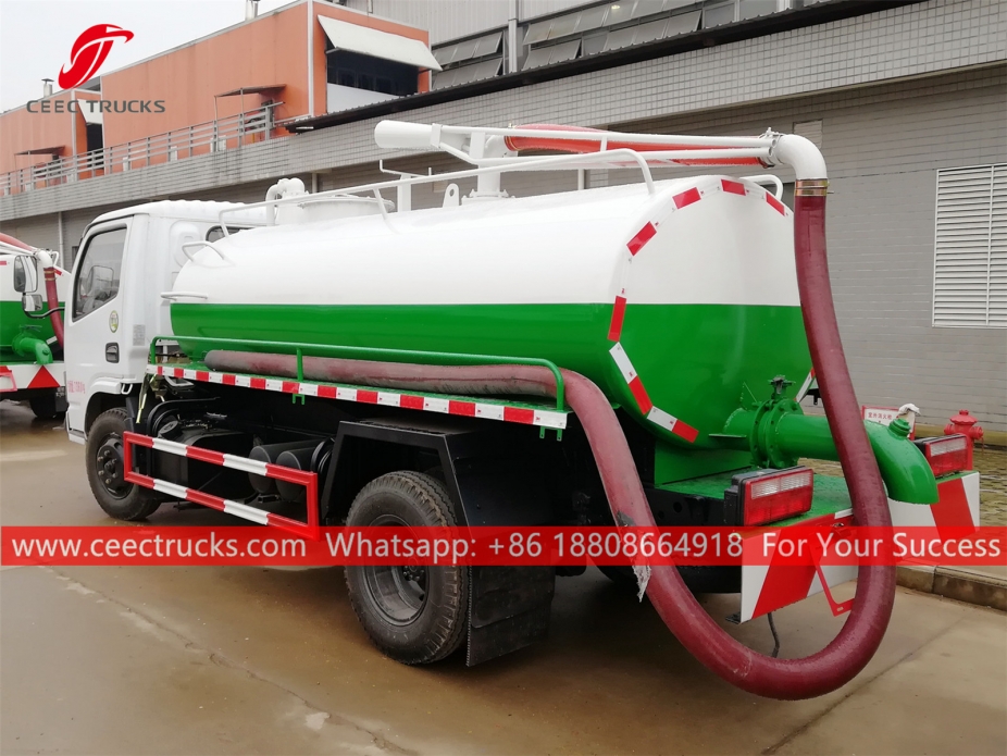 4.000 Liter Saugtanker DongFeng