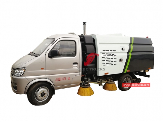 2.5CBM Road sweeper truck – CEEC Trucks