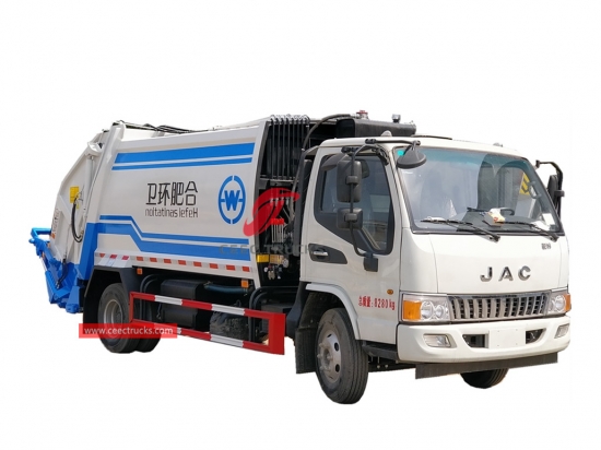 8CBM Garbage Compactor Truck JAC – CEEC Trucks