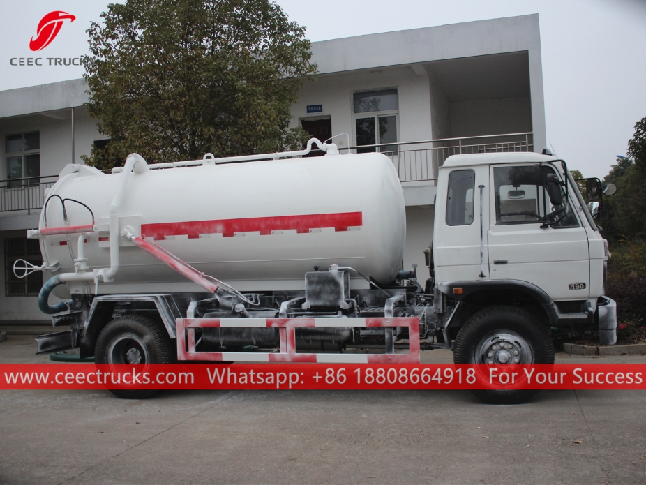 10.000 Liter Saugtanker DongFeng