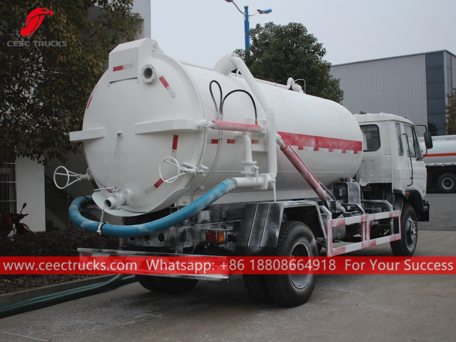 10.000 Liter Saugtanker DongFeng