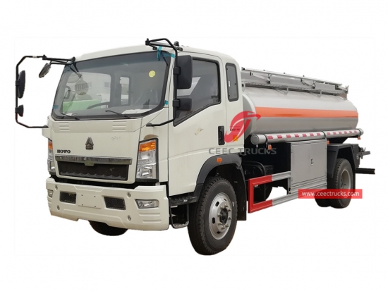 SINOTRUK HOWO 6CBM Fuel Tanker Truck – CEEC Trucks