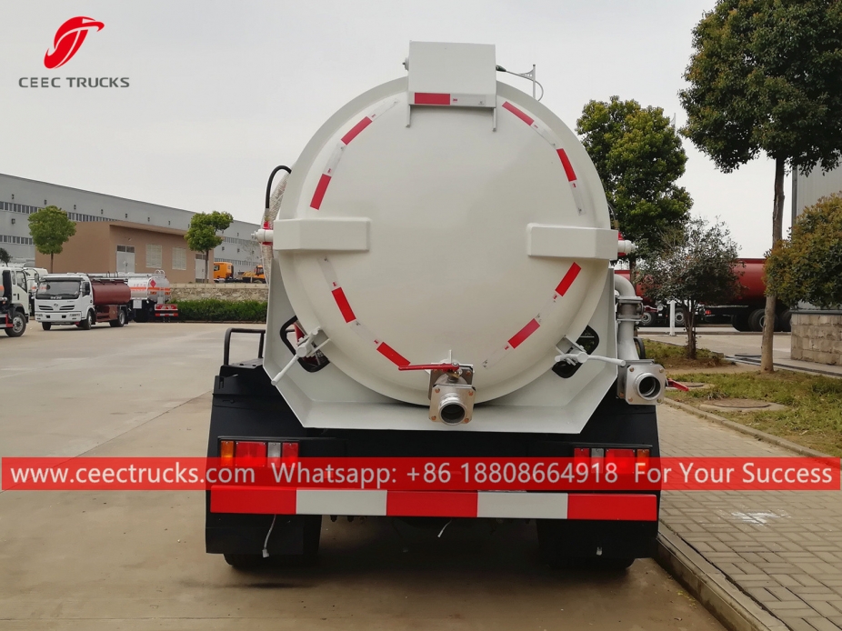 8.000 Liter Abwasser-Saugtankwagen DONGFENG