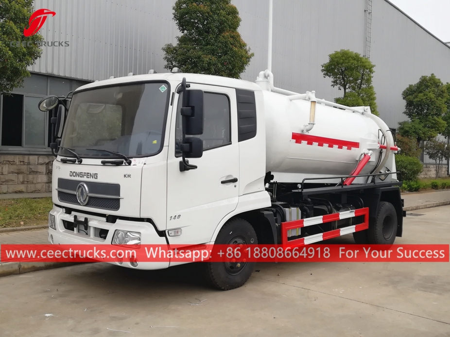 8.000 Liter Abwasser-Saugtankwagen DONGFENG