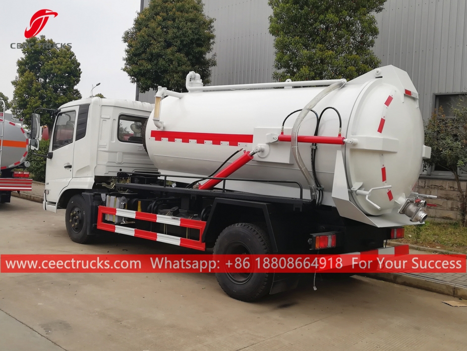 8.000 Liter Abwasser-Saugtankwagen DONGFENG