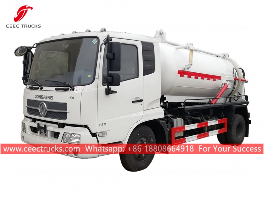 8.000 Liter Abwasser-Saugtankwagen DONGFENG