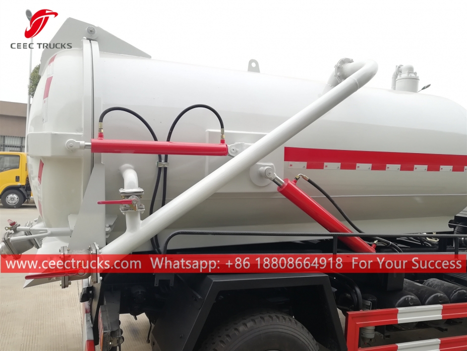 8.000 Liter Abwasser-Saugtankwagen DONGFENG