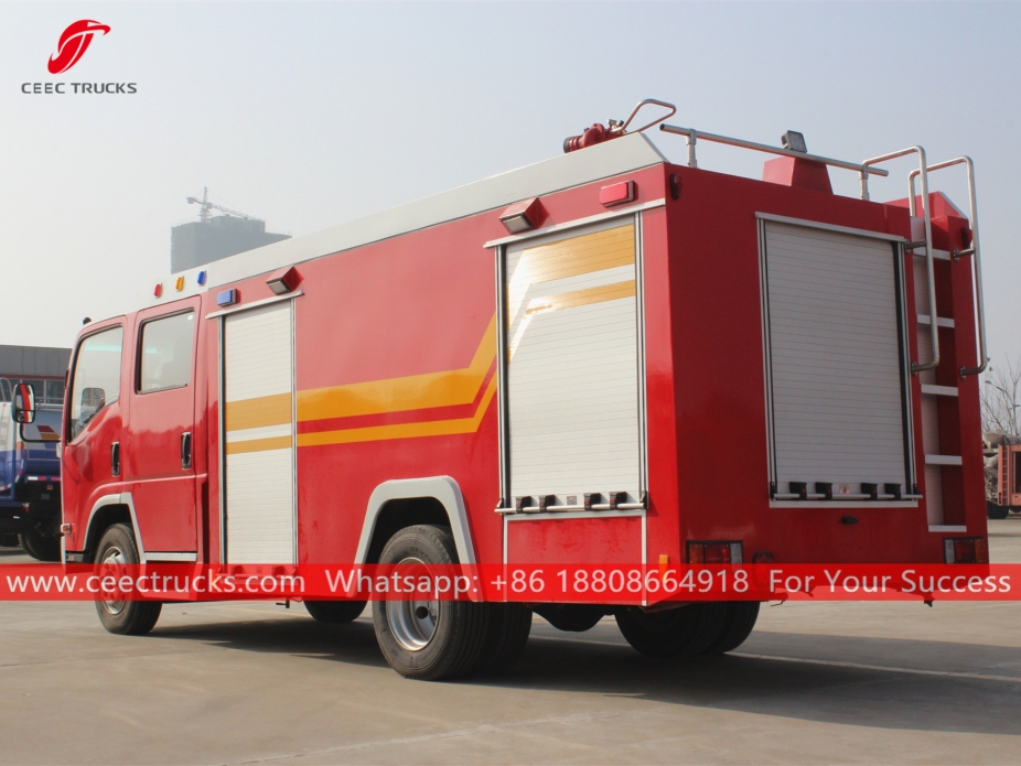 ISUZU 700P Wassertank-Feuerwehrauto