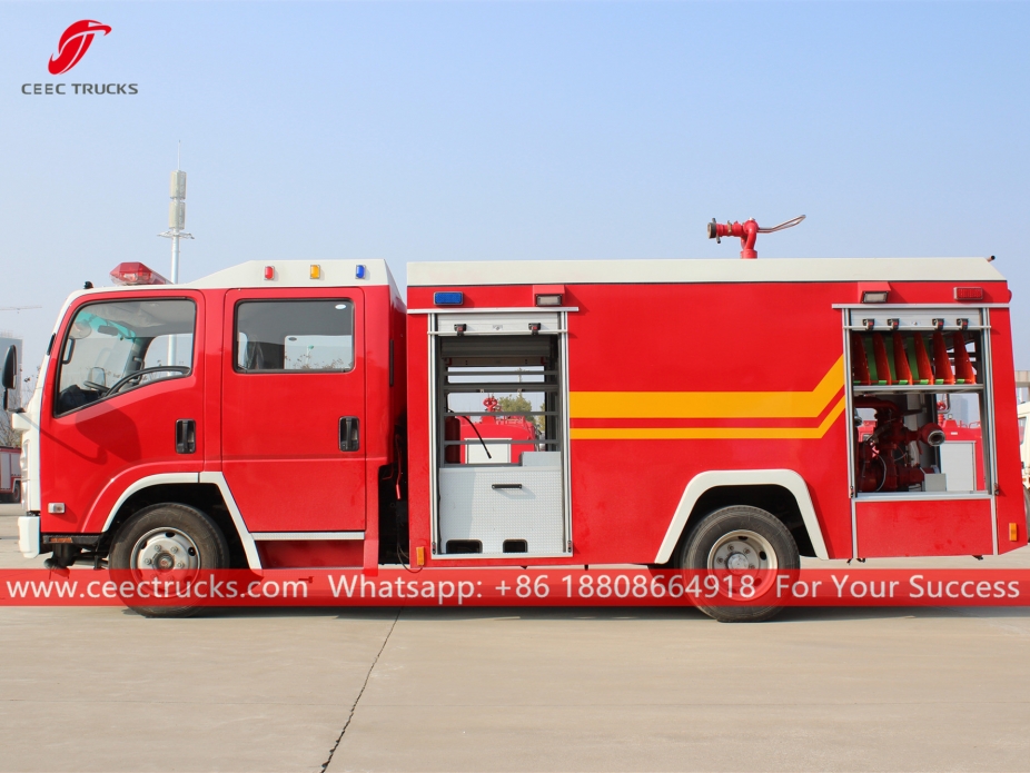 ISUZU 700P Wassertank-Feuerwehrauto