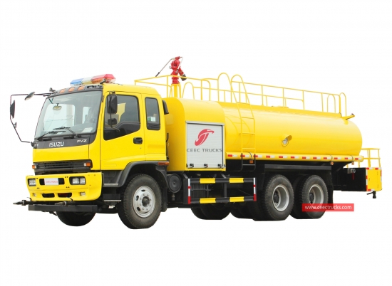 ISUZU 14,000 Litres Fire Water Bowser – CEEC Trucks