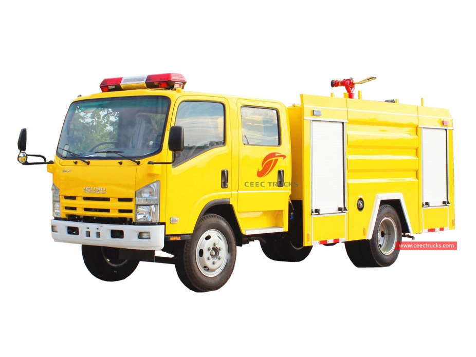 ISUZU 5CBM Fire Truck – CEEC Trucks