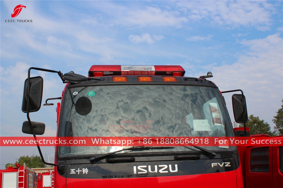 ISUZU FVZ Schaumstoff-Feuerwehrauto