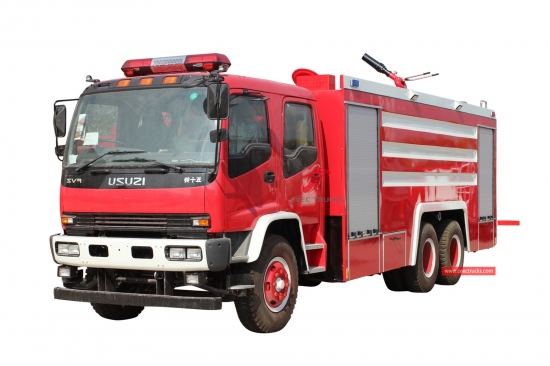 ISUZU FVZ Foam Fire Truck – CEEC Trucks