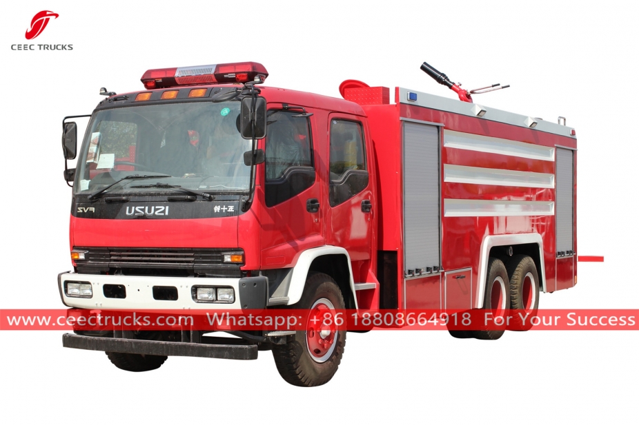 ISUZU FVZ Schaumstoff-Feuerwehrauto