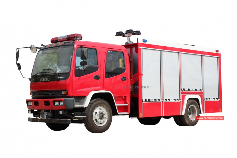 ISUZU FVR Emergency Rescue Fire Truck – CEEC Trucks