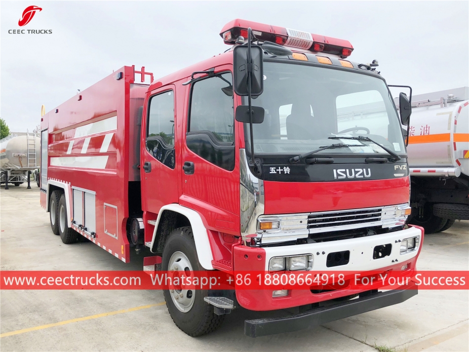 ISUZU 12CBM Wasserschaum-Feuerwehrauto