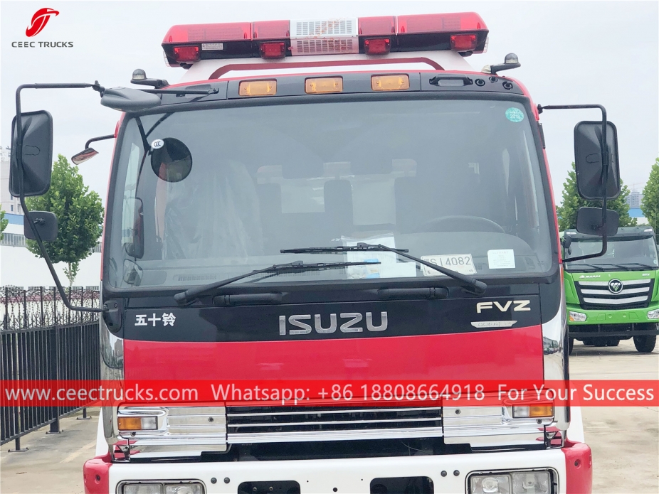 ISUZU 12CBM Wasserschaum-Feuerwehrauto