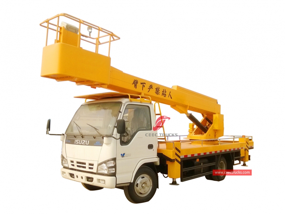 ISUZU 18m Aerial Work Platform Truck – CEEC Trucks