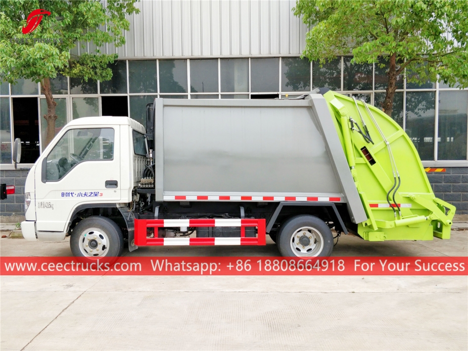 FOTON 4000Liters waste compactor truck