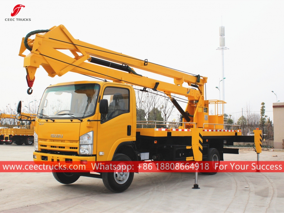 ISUZU 18m Manlifter-LKW