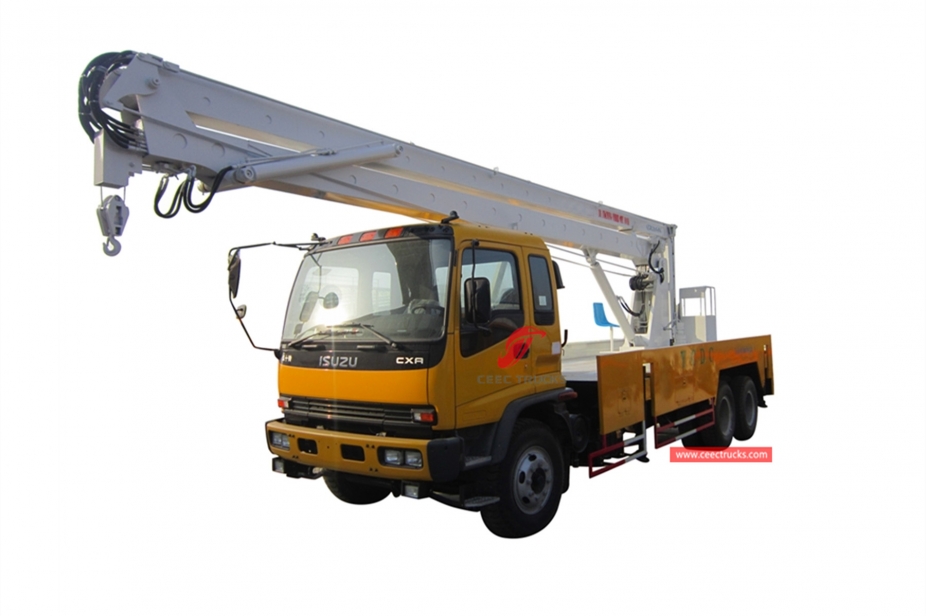 ISUZU 6x4 Overhead working platform Truck – CEEC Trucks