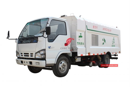 ISUZU 5CBM Road sweeper truck – CEEC Trucks