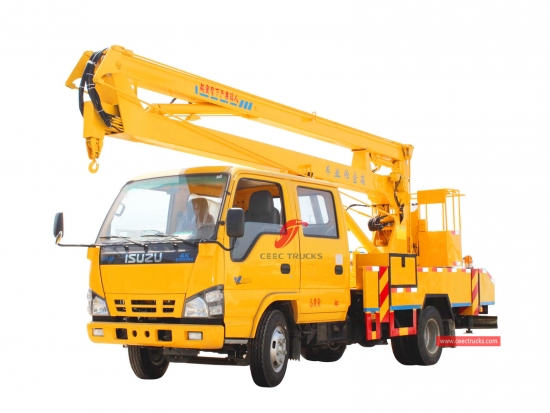 ISUZU 16m Aerial Platform Working Truck – CEEC Trucks