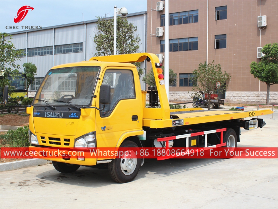 3 Tonnen Pritschen-Abschleppwagen ISUZU